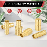 PEX-B Crimp 3/8" PEX X 3/8" PEX Coupling (Lead Free) Plumbingsell