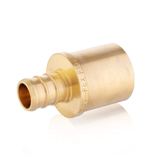 PEX-B Crimp 1/2" PEX x 3/4" Male Copper Sweat Adapter (Lead Free) Plumbingsell