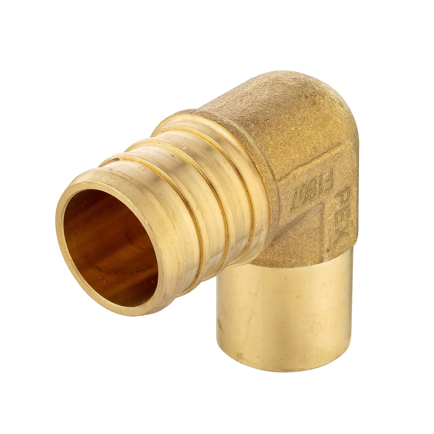 30 Pcs PEX-B Crimp 3/4" PEX x 1/2" Male Copper Sweat Elbow (Lead Free)