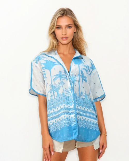 Cabana Shirt - Palma Cotton Baliawear