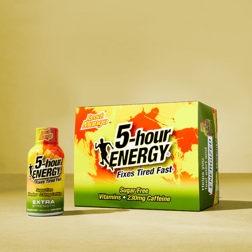 5-hour Energy 12-Pack Peach Mango Flavor Extra Strength 5-hour ENERGY Shots