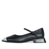 Penelope Mary Jane Flats Black Vaila Shoes