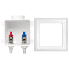 1/2" PEX Expansion (F1960) Inlet, Faucet Outlet Box, with Installed 1/4 Turn Ball Valve Plumbingsell