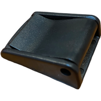 1" Black Acetal Cam Buckle / Cam Lever | 1CL RatchetStrap.Com