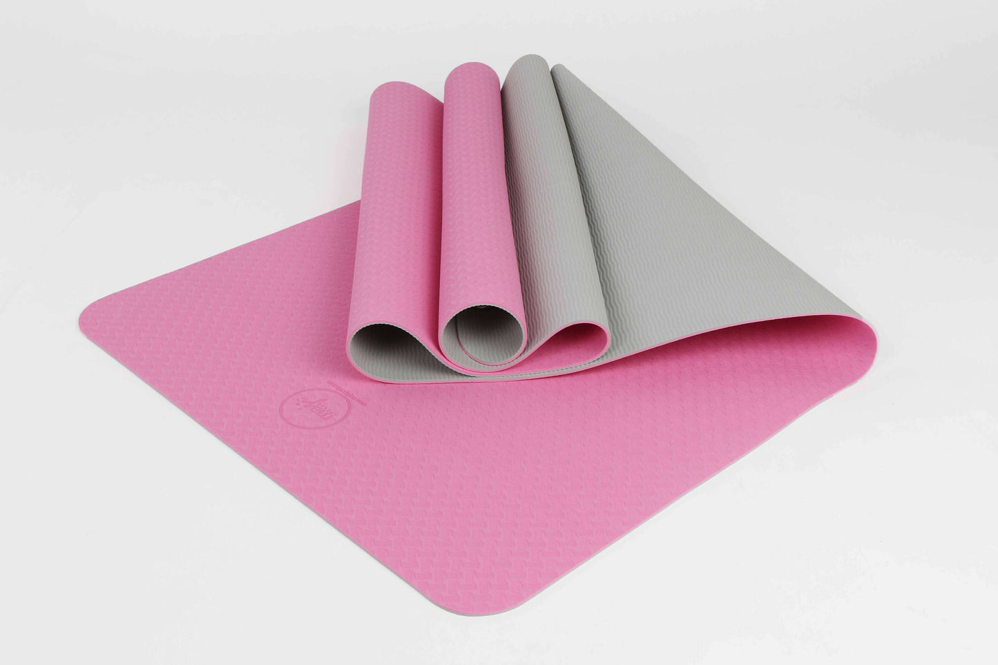 2-Tone TPE Premium Yoga Mat - Non-Slip, Eco-Friendly, Extra Cushioning for All Yoga Styles