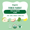 Holle Baby Food Pouches - Organic Fruit & Veggie Puree - Power Parrot Holle USA