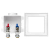 1/2" Push Fit Inlet, Faucet Outlet Box, with Installed 1/4 Turn Ball Valve Plumbingsell
