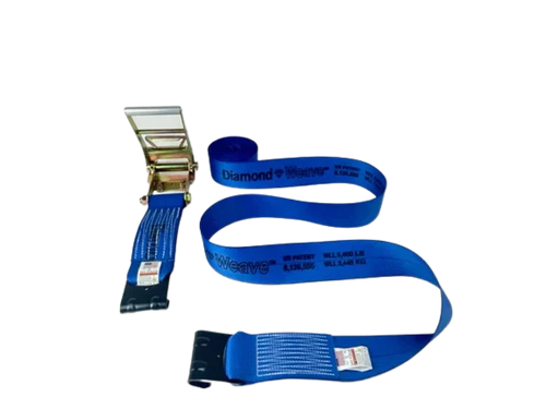 DiamondWeave™ 2" x 27 Ft Ratchet Strap w/ Flat Hooks  | R27FDW RatchetStrap.Com