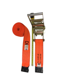 DiamondWeave™ 2" x 30 Ft Ratchet Strap w/ Flat Hooks  | R30FDW RatchetStrap.Com