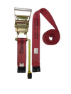 DiamondWeave™ 4" x 30 Ft Ratchet Strap w/ Flat Hooks  | R430FDW RatchetStrap.Com