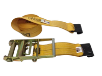 DiamondWeave™ 2" x 27 Ft Ratchet Strap w/ Flat Hooks  | R27FDW RatchetStrap.Com