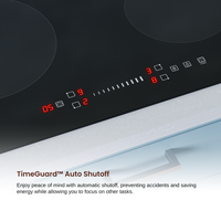 Rangaire 24" Induction Cooktop 4 Burners RCI241S Rangaire Appliances