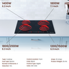 Rangaire 24" Induction Cooktop 4 Burners RCI241S Rangaire Appliances