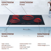 Rangaire 30" Induction Cooktop 4 Burners RCI301S Rangaire Appliances