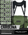 Revolution Carolina Team V3 Disc Golf Bag - Olive Green Gotta Go Gotta Throw