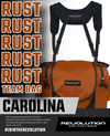 Revolution Carolina Team V3 Disc Golf Bag - Rust Gotta Go Gotta Throw