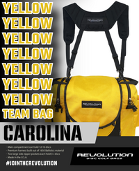 Revolution Carolina Team V3 Disc Golf Bag - Golden Dream