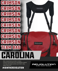 Revolution Carolina Team V3 Disc Golf Bag - Crimson