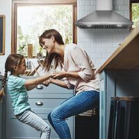 Rangaire 30" Wall-Mounted Range Hood 580 CFM Convertible  Stainless Steel  RHWMP30S Rangaire Appliances