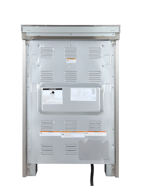 Rangaire 24" Gas Range Convection Oven Freestanding Stainless Steel RRG241TS