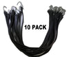 Rubber Tarp Straps w/ Crimped S Hooks | 10 PACK | LENGTH OPTIONS RatchetStrap.Com