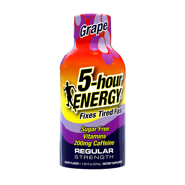 Grape Flavor Regular Strength 5-hour ENERGY Shots