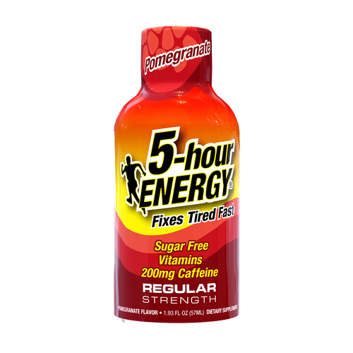 Pomegranate Flavor Regular Strength 5-hour ENERGY Shots