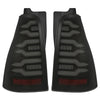 AlphaRex 03-09 Toyota 4Runner LUXX-Series LED Tail Lights Black OffRoadUSA.com