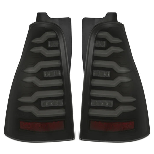 AlphaRex 03-09 Toyota 4Runner LUXX-Series LED Tail Lights Black