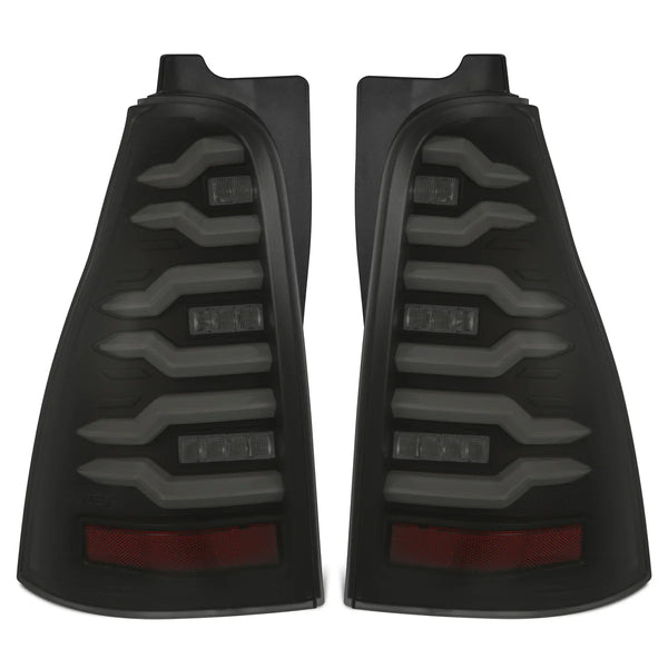 AlphaRex 03-09 Toyota 4Runner LUXX-Series LED Tail Lights Black OffRoadUSA.com