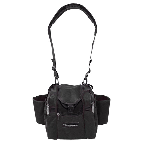 Revolution Mini Deluxe V3 Disc Golf Bag - Onyx Gotta Go Gotta Throw