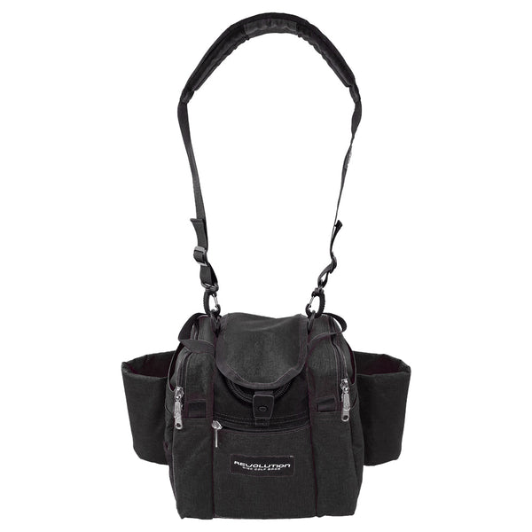 Revolution Mini Deluxe V3 Disc Golf Bag - Onyx Gotta Go Gotta Throw