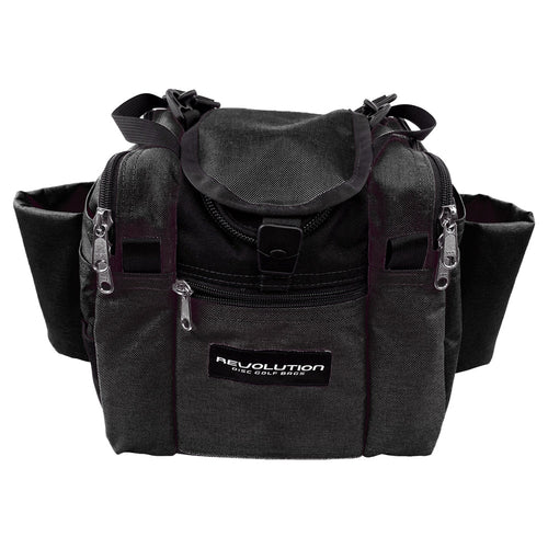 Revolution Mini Deluxe V3 Disc Golf Bag - Onyx Gotta Go Gotta Throw