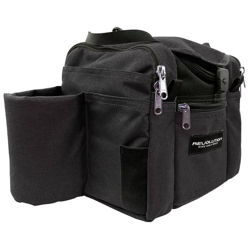 Revolution Mini Deluxe V3 Disc Golf Bag - Onyx Gotta Go Gotta Throw
