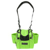 Revolution Mini Deluxe V3 Disc Golf Bag - Lime Green Gotta Go Gotta Throw