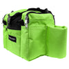 Revolution Mini Deluxe V3 Disc Golf Bag - Lime Green Gotta Go Gotta Throw