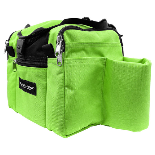 Revolution Mini Deluxe V3 Disc Golf Bag - Lime Green Gotta Go Gotta Throw