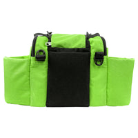 Revolution Mini Deluxe V3 Disc Golf Bag - Lime Green Gotta Go Gotta Throw