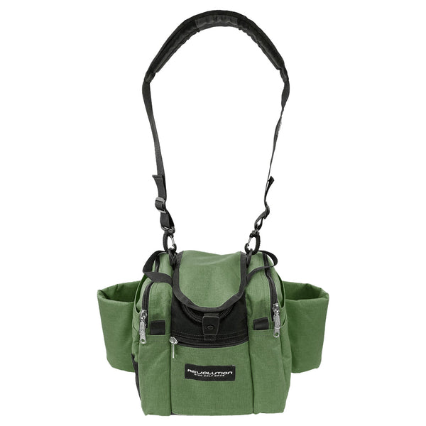 Revolution Mini Deluxe V3 Disc Golf Bag - Olive Green Gotta Go Gotta Throw