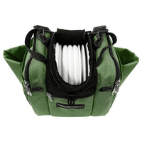 Revolution Mini Deluxe V3 Disc Golf Bag - Olive Green Gotta Go Gotta Throw