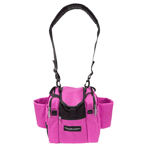 Revolution Mini Deluxe V3 Disc Golf Bag - Brilliant Rose Gotta Go Gotta Throw