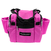 Revolution Mini Deluxe V3 Disc Golf Bag - Brilliant Rose Gotta Go Gotta Throw