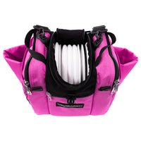 Revolution Mini Deluxe V3 Disc Golf Bag - Brilliant Rose Gotta Go Gotta Throw
