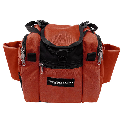 Revolution Mini Deluxe V3 Disc Golf Bag - Rust Gotta Go Gotta Throw