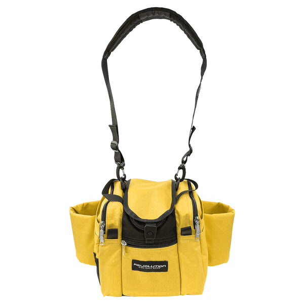 Revolution Mini Deluxe V3 Disc Golf Bag - Golden Dream Gotta Go Gotta Throw