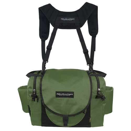 Revolution Carolina Team V3 Disc Golf Bag - Olive Green Gotta Go Gotta Throw