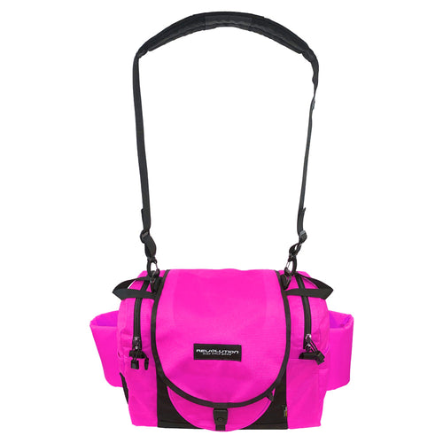 Revolution Carolina Team V3 Disc Golf Bag - Brilliant Rose Gotta Go Gotta Throw