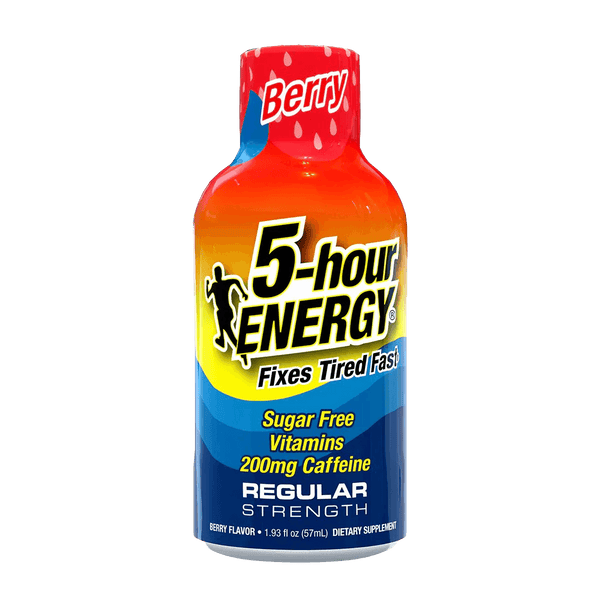 Berry Flavor Regular Strength 5-hour ENERGY Shots 5-hour Energy