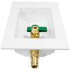 1/2" PEX Expansion (F1960) Inlet, Ice Maker Outlet Box, Plumbingsell