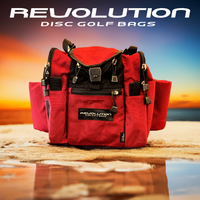 Revolution Mini Deluxe V3 Disc Golf Bag - Rust Gotta Go Gotta Throw